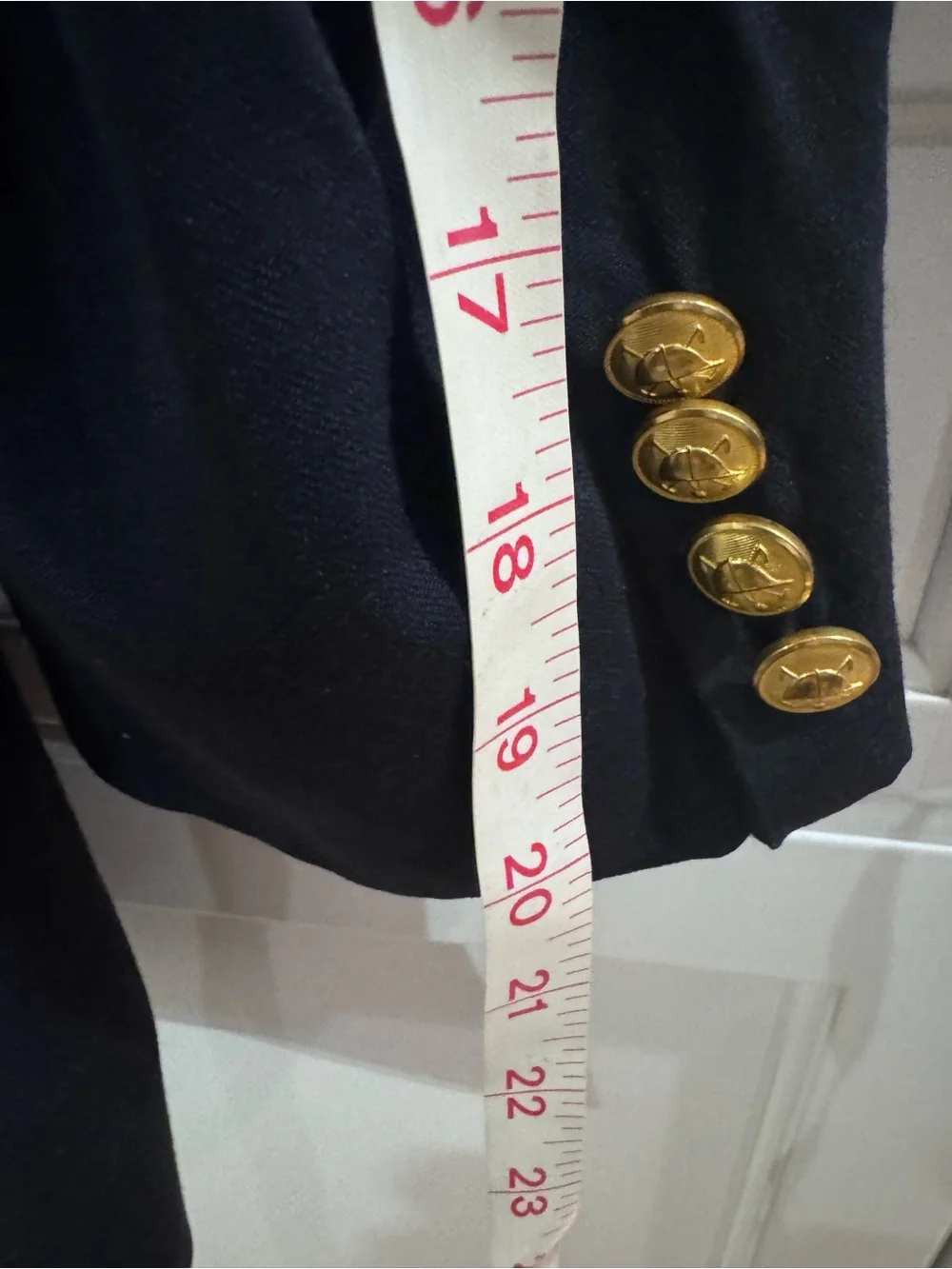 Ralph Lauren Polo Navy Label Jacket with Blue Trim